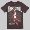 SoleFly x Air Jordan 12 Retro SP 'Cafecito/Baroque Brown' DopeSkill T-Shirt Thunder Dunk Graphic Streetwear - Dark Chocolate