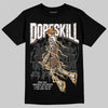 Jordan 5 “Earth/Metallic Gold” DopeSkill T-Shirt Thunder Dunk Garaphic Streetwear - Black