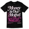 Dunk Low GS 'Triple Pink' DopeSkill T-Shirt Money Is Our Motive Typo Graphic Streetwear - Black