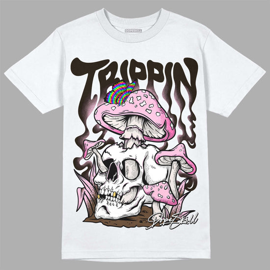 Jordan 11 Retro Neapolitan DopeSkill T-Shirt Trippin Graphic Streetwear