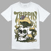 Jordan 4 Retro SE Craft Medium Olive DopeSkill T-Shirt Trippin Graphic Streetwear - White