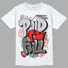 Grey Sneakers DopeSkill T-Shirt New Paid In Full Graphic Streetwear - WHite