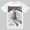 SoleFly x Air Jordan 12 Retro SP 'Cafecito/Baroque Brown' DopeSkill T-Shirt Thunder Dunk Graphic Streetwear - White