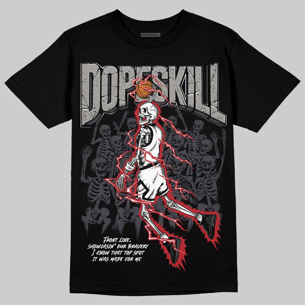 Jordan 3 Retro Black Cat DopeSkill T-Shirt Thunder Dunk Graphic Streetwear - Black