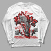 Jordan 1 Retro Low "Black Toe" DopeSkill Long Sleeve T-Shirt True Love Will Kill You Graphic Streetwear - White