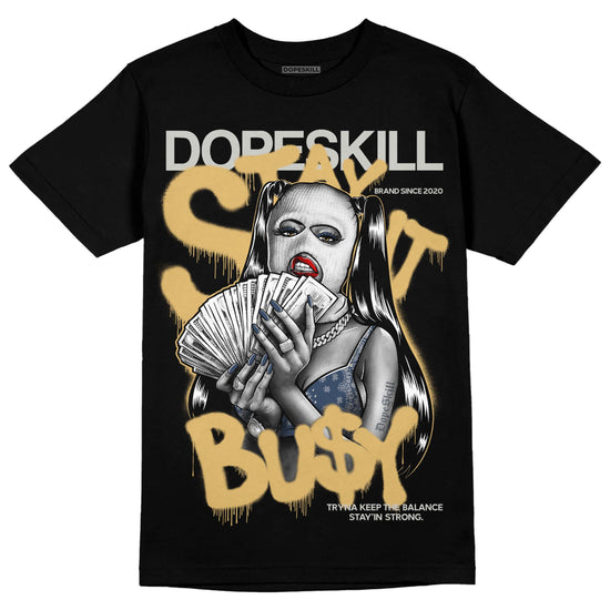 A Ma Maniere x Jordan 5 Dawn “Photon Dust” DopeSkill T-Shirt Stay It Busy Graphic Streetwear - Black