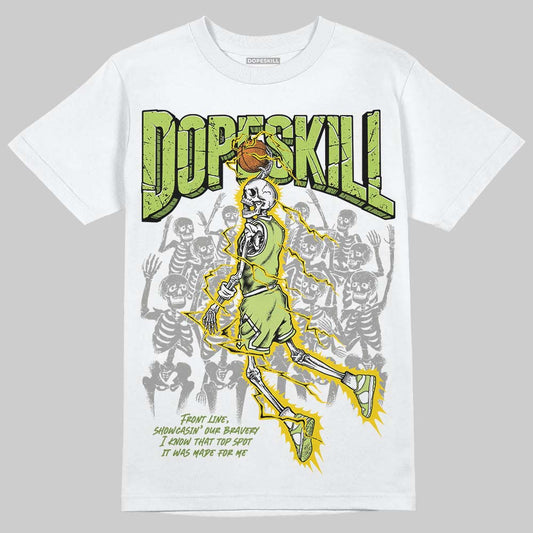 Dunk Low Pro SB 'Fruity Pack - Green Apple' DopeSkill T-Shirt Thunder Dunk Graphic Streetwear - White