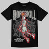 Jordan 1 Retro Low OG Year of the Snake (2025) DopeSkill T-Shirt Thunder Dunk Graphic Streetwear - Black