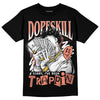 Dunk Low Black Amber Brown DopeSkill T-Shirt Sorry I've Been Trappin Graphic Streetwear - Black