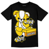 Jordan 6 “Yellow Ochre” DopeSkill T-Shirt Sneakerhead BEAR Graphic Streetwear - Black