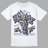 Jordan 5 Retro Low Indigo Haze DopeSkill T-Shirt True Love Will Kill You Graphic Streetwear  - White