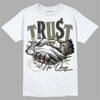 Air Max 90 Ballistic Neutral Olive DopeSkill T-Shirt Trust No One Graphic Streetwear - White