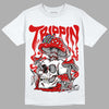 Jordan 1 Retro Low "Black Toe" DopeSkill T-Shirt Trippin Graphic Streetwear - White