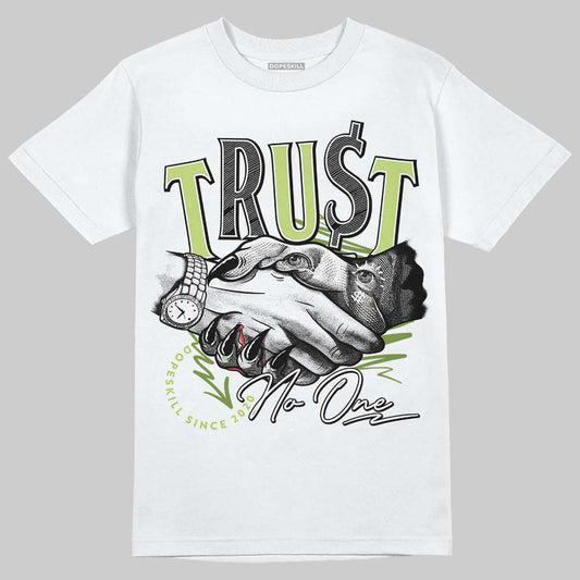 Dunk Low Pro SB 'Fruity Pack - Green Apple' DopeSkill T-Shirt Trust No One Graphic Streetwear - White