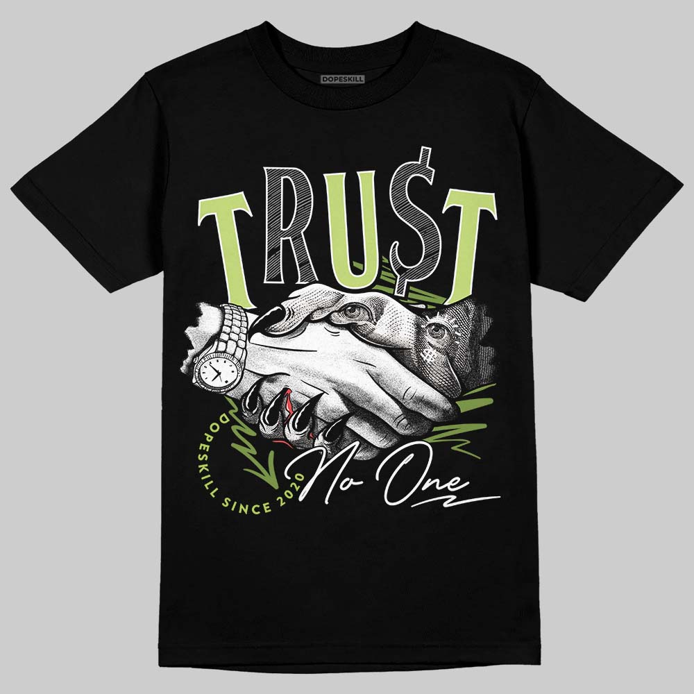 Dunk Low Pro SB 'Fruity Pack - Green Apple' DopeSkill T-Shirt Trust No One Graphic Streetwear - Black