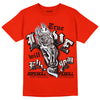 Jordan 6 Retro Toro Bravo DopeSkill Varsity Red T-shirt True Love Will Kill You Graphic Streetwear