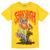 Jordan 6 “Yellow Ochre” DopeSkill Yellow T-shirt Stay High Graphic Streetwear