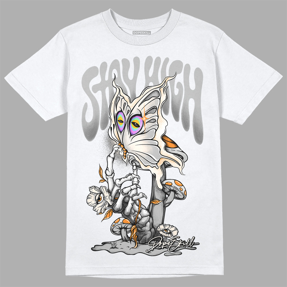 Dunk Low Cool Grey DopeSkill T-Shirt Stay High Graphic Streetwear  - White  