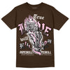 Jordan 11 Retro Neapolitan DopeSkill Velvet Brown T-shirt True Love Will Kill You Graphic Streetwear