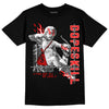 Jordan 1 Retro High OG "Satin Bred" DopeSkill T-Shirt You Got All My Love Graphic Streetwear - Black