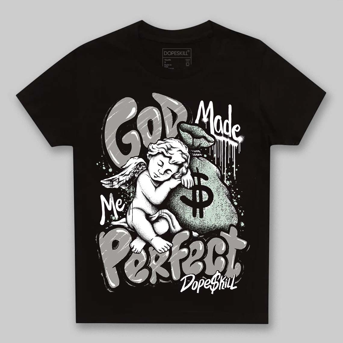 Jordan 1 Retro Low OG Year of the Snake (2025) DopeSkill Toddler Kids T-shirt God Made Me Perfect Graphic Streetwear - Black