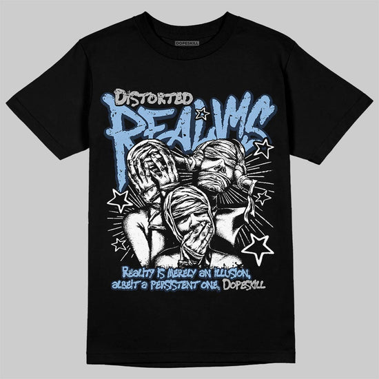 Asics Gel-Cumulus 16 Wash/Independence Blue DopeSkill T-Shirt Distorted Realms Graphic Streetwear - Black