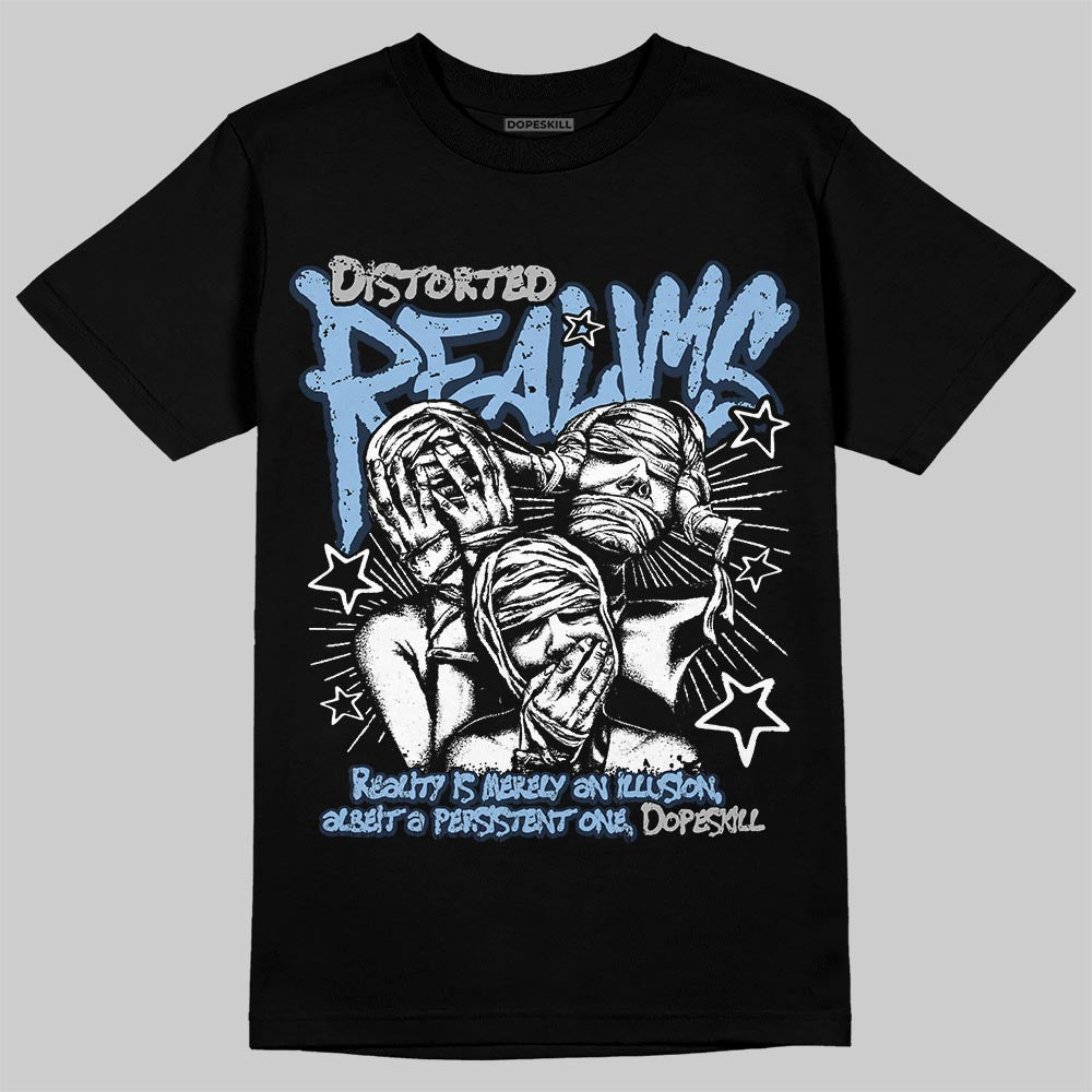 Asics Gel-Cumulus 16 Wash/Independence Blue DopeSkill T-Shirt Distorted Realms Graphic Streetwear - Black