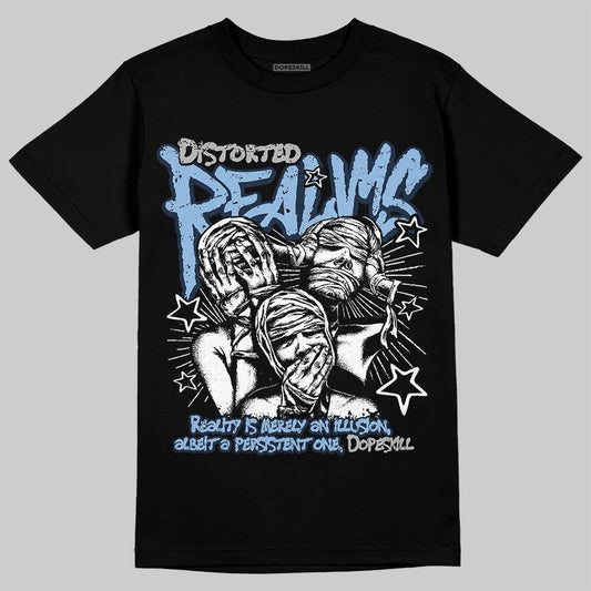 Asics Gel-Cumulus 16 Wash/Independence Blue DopeSkill T-Shirt Distorted Realms Graphic Streetwear - Black