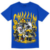 Jordan 14 “Laney” DopeSkill Varsity Royal T-Shirt Broken Heart Graphic Streetwear