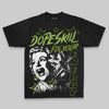 Green Oversize Print Fix Your Energy DopeSkill Graphic Premium T-shirt Streetwear - black
