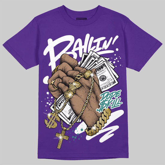 Jordan 5 OG “Grape” DopeSkill T-Shirt Always Ballin' Graphic Streetwear - Purple