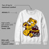 Yellow Bordeaux DopeSkill Sweatshirt Bear Steals Sneaker Graphic