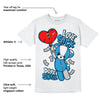 Military Blue 4s DopeSkill T-Shirt Love Sick Graphic