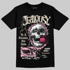 Jordan 4 "Iced Carmine" DopeSkill T-Shirt Jealousy Graphic Streetwear - Black