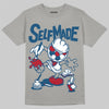 Jordan 12 Retro French Blue (2025) DopeSkill T-Shirt Self Made Graphic Streetwear - Gravel