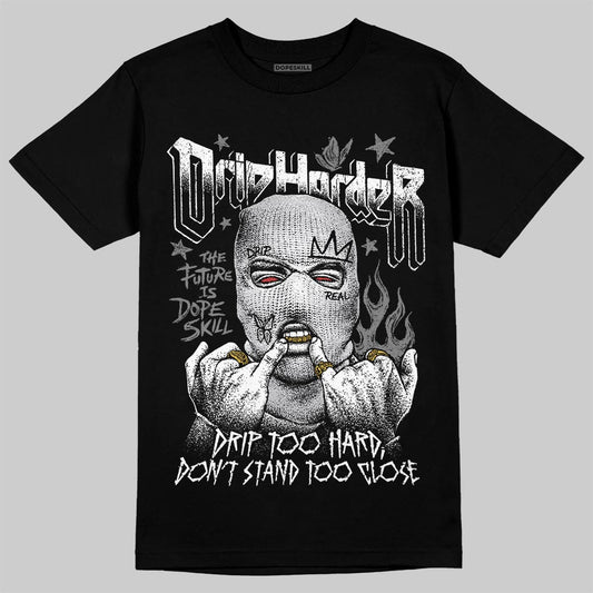 Grey Sneakers DopeSkill T-Shirt Drip Harder Graphic Streetwear - black
