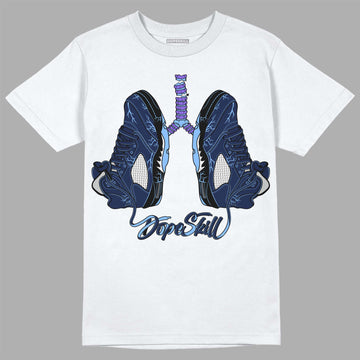 Jordan 5 SE “Georgetown” DopeSkill T-Shirt Breathe Graphic Streetwear