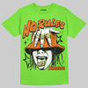 Neon Green Sneakers DopeSkill T-Shirt No Rules Graphic Streetwear - Lime