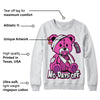 Hyper Violet 4s DopeSkill Sweatshirt Hurt Bear Graphic