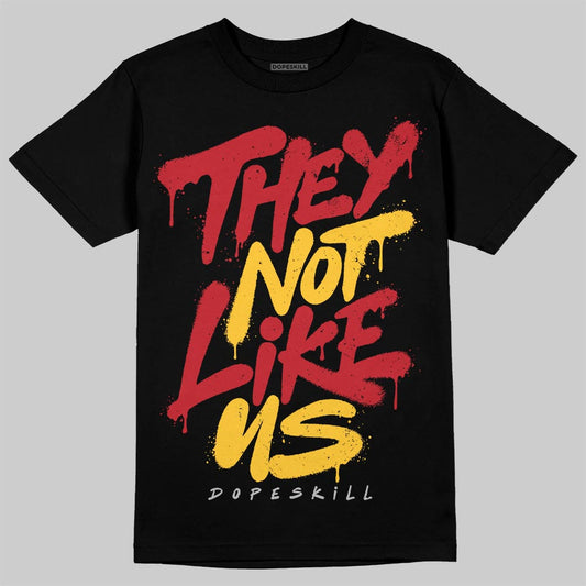 Jordan 14 Retro Ferrari (2025) DopeSkill T-Shirt They Not Like Us Graphic Streetwear - Black