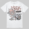 ASICS Gel-1130 'White Neutral Pink' DopeSkill T-Shirt Break Through Graphic Streetwear - White