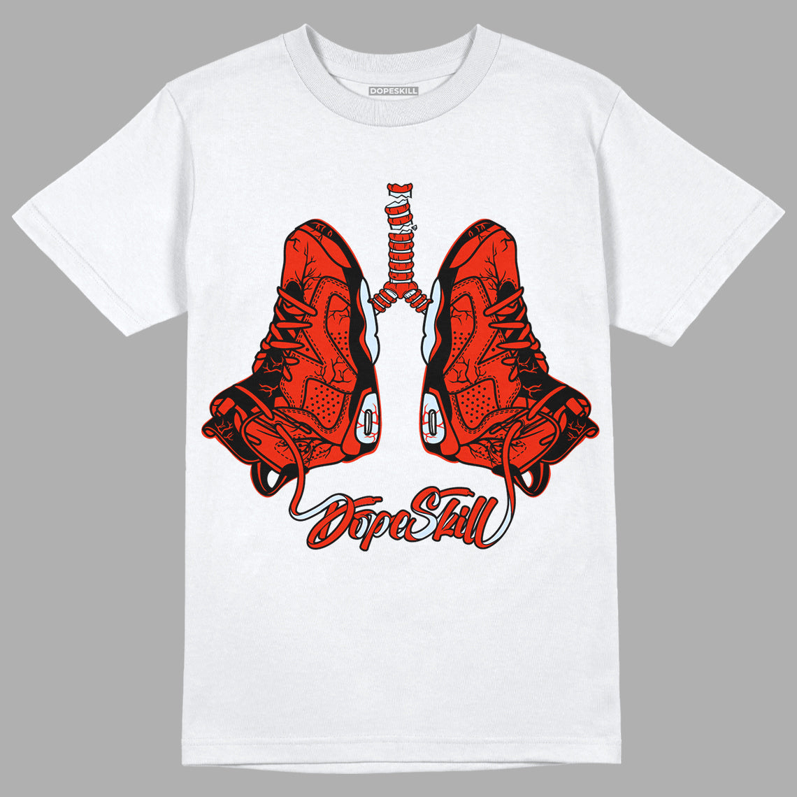 Jordan 6 Retro Toro Bravo DopeSkill T-Shirt Breathe Graphic Streetwear - White