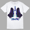 Jordan 6 "Aqua" DopeSkill T-Shirt Breathe Graphic Streetwear - White 