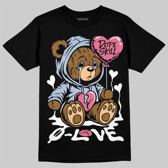 Jordan 3 GS “Cobalt Bliss” DopeSkill T-Shirt Broken Bear Graphic Streetwear - Black