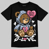Jordan 3 GS “Cobalt Bliss” DopeSkill T-Shirt Broken Bear Graphic Streetwear - Black