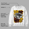 Yellow Bordeaux DopeSkill Sweatshirt Don't Quit Graphic