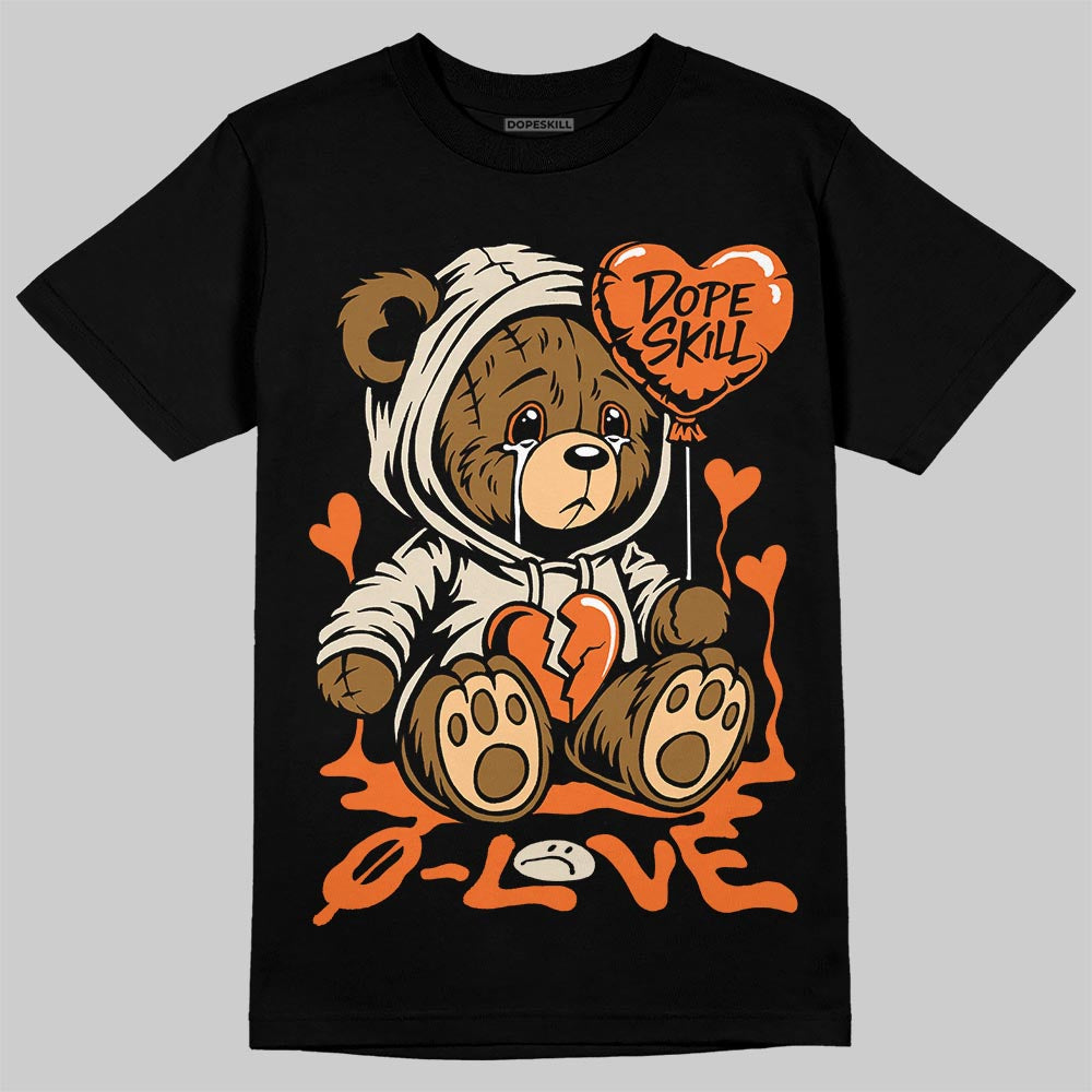 Jordan 3 “Starfish” DopeSkill T-Shirt Broken Bear Graphic Streetwear - Black