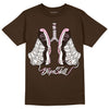 Jordan 11 Retro Neapolitan DopeSkill Velvet Brown T-shirt Breathe Graphic Streetwear