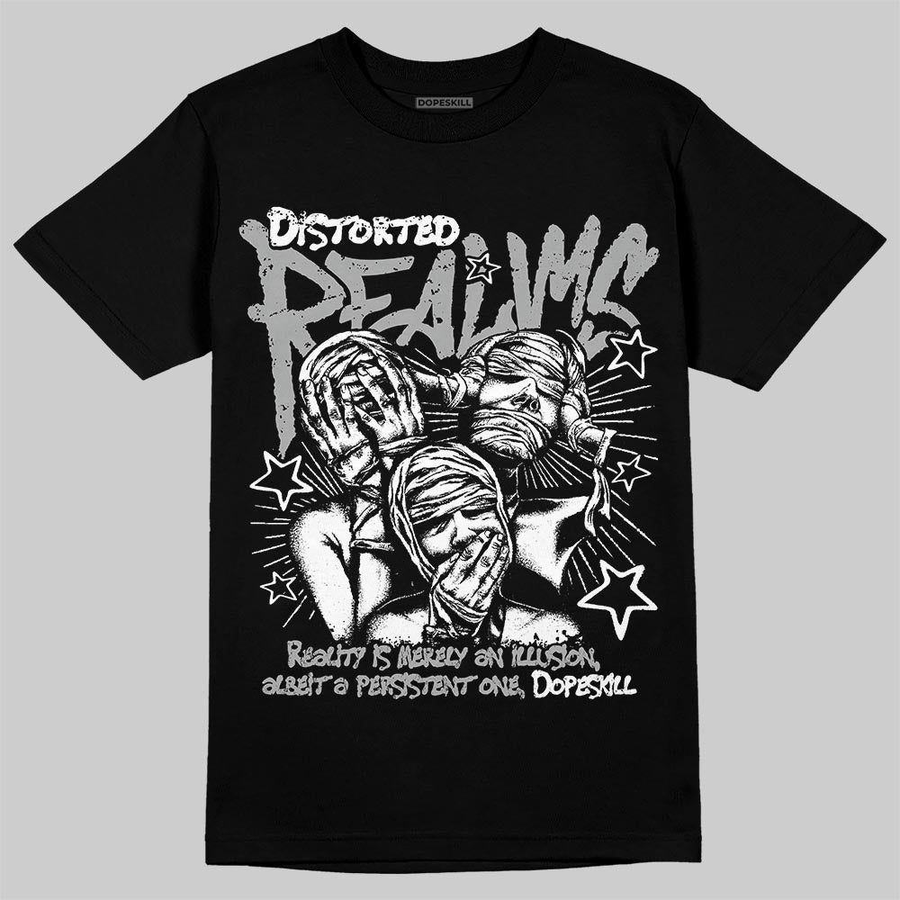 Jordan 6 "Cap and Gown" DopeSkill T-Shirt Distorted Realms Graphic Streetwear - Black