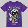 Jordan 5 OG “Grape” DopeSkill T-Shirt All Of Me Graphic Streetwear - Purple